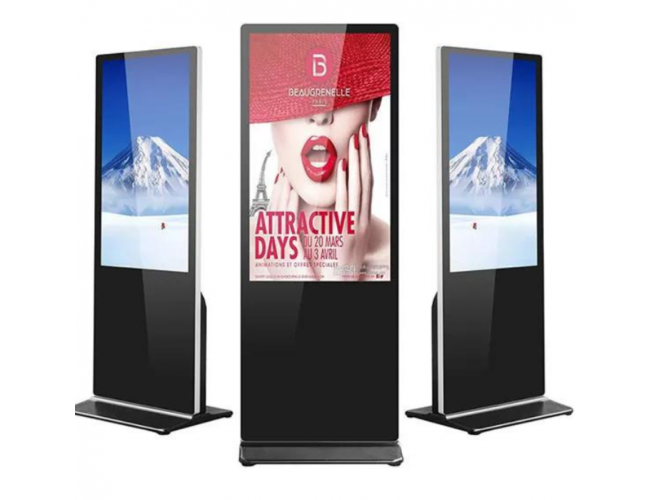 Amber 32" Indoor Touch Ultra Thin Info Kiosk with Android