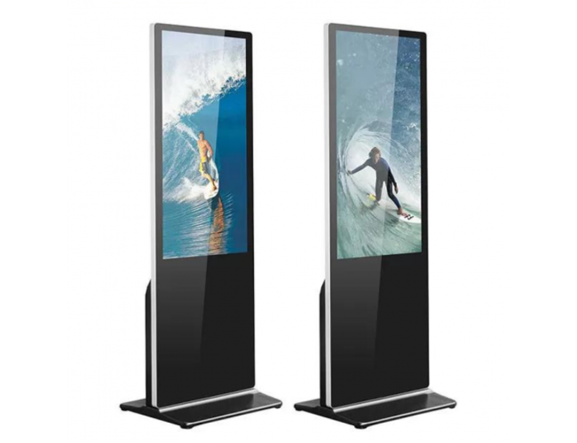 Amber 43" Indoor Touch Ultra Thin Info Kiosk with Android