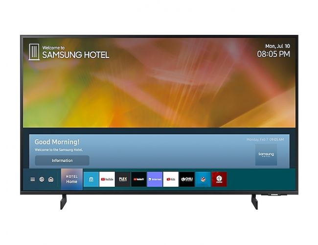 Samsung HG50AU800EUXEN Ultra HD Smart Ξενοδοχειακή Tηλεόραση LED