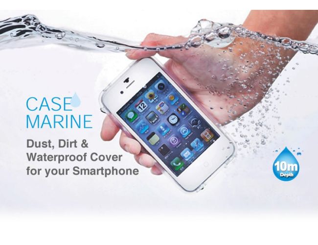 Case Marine για iPhone - Τransparent