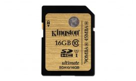Kingston SDHC UHS-I Ultimate SDA10/16GB
