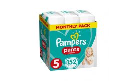 Pampers Πάνες Pants (152τεμ) No5 (12-18kg) 8001090808004