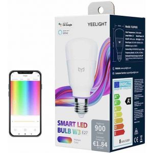 Yeelight YLDP005 LED Smart Bulb W3 Multicolor RGB 900lm Dimmable