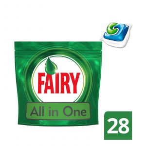 Fairy Original All in one 28 τμχ Απορρυπαντικό Πλυντηρίου Πιάτων σε Κάψουλες 8001090012128