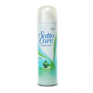 Gillette Satin Care Sensitive Skin Aloe Vera Τζελ Ξυρίσματος 200ml