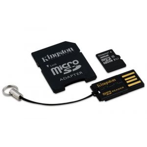 Kingston Micro SDHC 32GB Class 10 + 2 Adapters SD & USB MBLY10G2/32GB