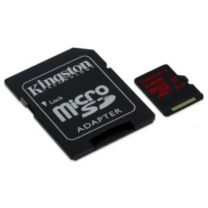 Kingston Micro SDHC UHS-I U3 64GB + adapter SDCA3/64GB