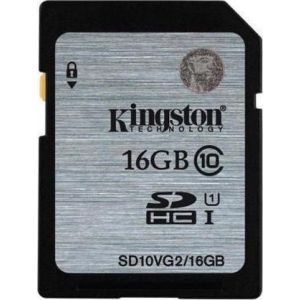 Kingston SDHC UHS-I 16GB SD10VG2/16GB