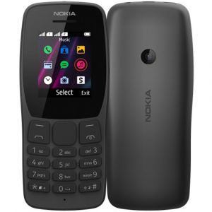 Nokia 110 DS Black Κινητό Τηλέφωνο