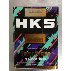 HKS SUPER RACING OIL 10W-55 100%SYNTHETIC 4L